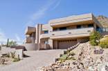 Driveway of custom home in Phoenix, Arizona