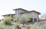 Side view of home in Phoenix, Arizona