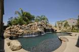 beautiful pool of a custom home in Phoenix, Arizona
