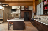 Kitchen of custom home in Phoenix