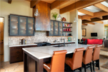 Beautiful kitchen of custom home in Phoenix