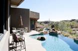 Pool of custom home in Phoenix, Arizona